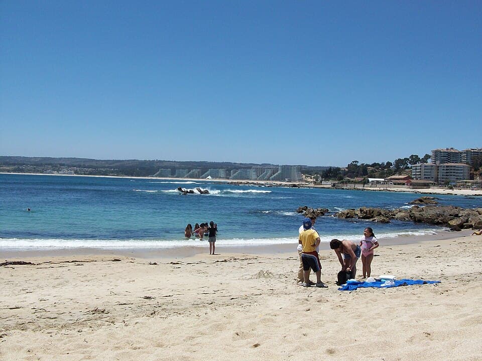 Paisaje costero de la comuna de Algarrobo